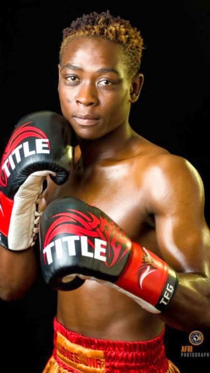 Portrait of Tinashe Majoni, WBF Continental Super Flyweight Champion